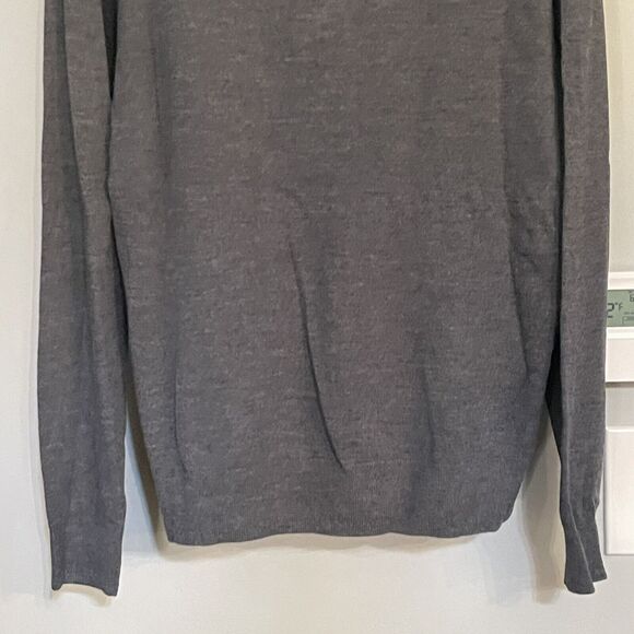 Untuckit Sweater Extra Fine Merino Wool‎ Quarter Zip Pullover Classic Mens M - Picture 6 of 10